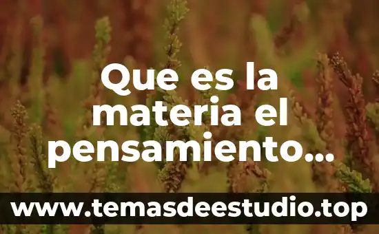 Que es diformismo sistémico 5 Que es la materia el pensamiento sistemico