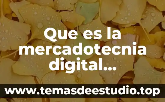 Que significa o que es un computador digital 8 Que es la mercadotecnia digital introduccion