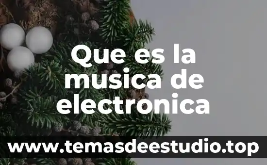 Qué es la basura electrónica el símbolo 5 Que es la musica de electronica