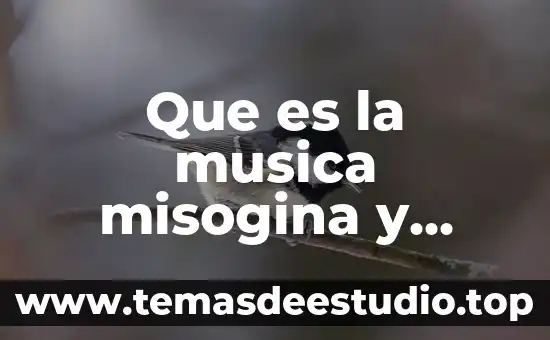 Qué es corchea en música 6 Que es la musica misogina y porque importa