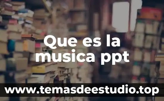 Qué es la armadura en la música 6 Que es la musica ppt