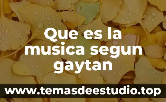 Qué es el hombre según la filosofía griega 4 Que es la musica segun gaytan