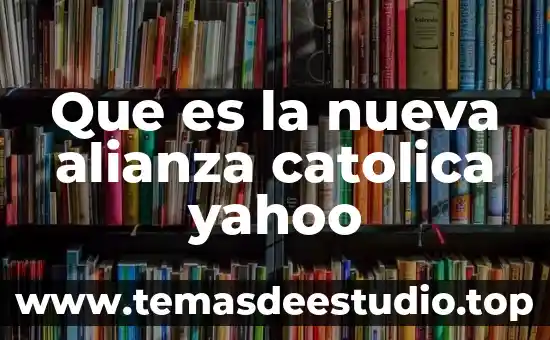 Qué es mutación genética Yahoo 5 Que es la nueva alianza catolica yahoo
