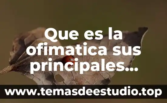Que es carga animal concepto 8 Que es la ofimatica sus principales tecnicas scielo