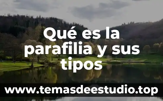 Que es un tipos de compuesto 7 Qué es la parafilia y sus tipos