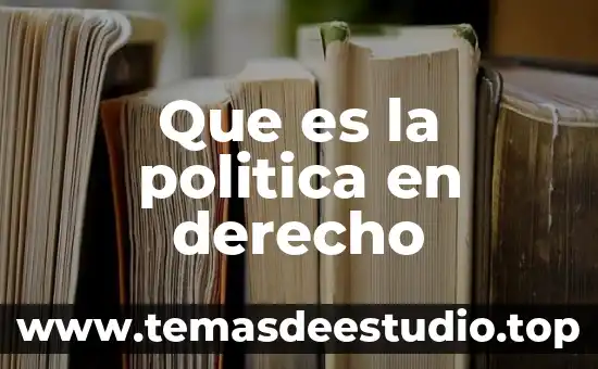 Que es derogar en derecho penal 5 Que es la politica en derecho