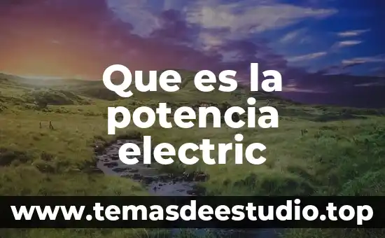 Alfombra met gala que es 7 Que es la potencia electric