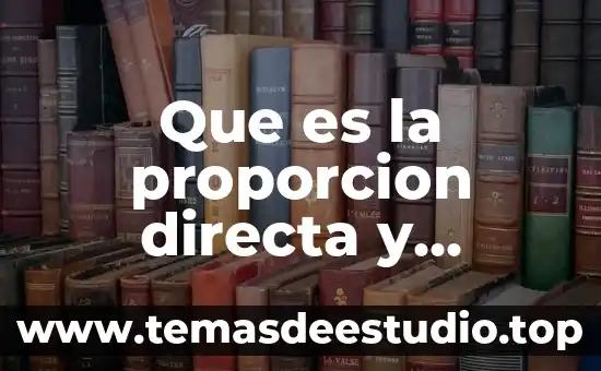 Que es un movimiento deudor en contabilidad ejemplos 7 Que es la proporcion directa y ejemplos