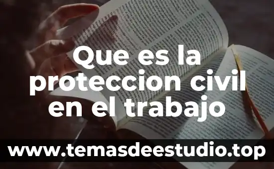 Qué es una sociedad civil Susana Dávalos 7 Que es la proteccion civil en el trabajo