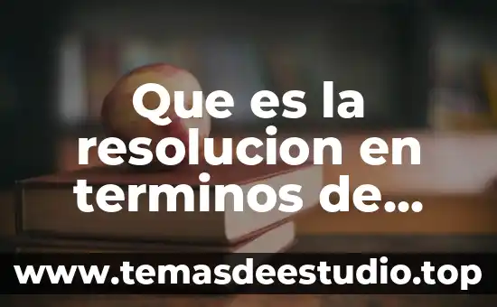 Que es resolucion de conflictos ejemplos 7 Que es la resolucion en terminos de informstica