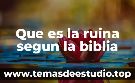 Que es la matematica segun gauss 6 Que es la ruina segun la biblia