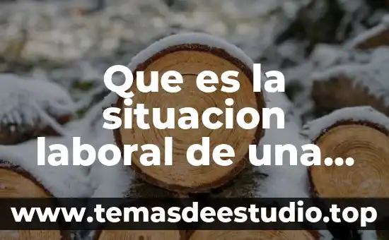 Situación problema que es 8 Que es la situacion laboral de una persona