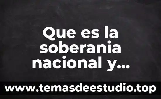 Que es una verbena popular mexicana 4 Que es la soberania nacional y popular