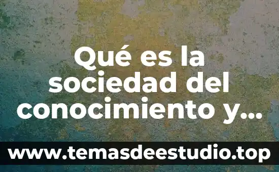 Que es un movimiento de flexion 3 Qué es la sociedad del conocimiento y de la información
