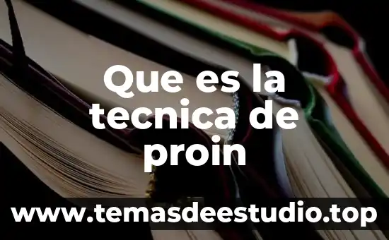 Qué es tquifrenia diccionario griego 5 Que es la tecnica de proin