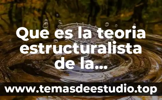 Que es canalizar en administracion 5 Que es la teoria estructuralista de la administracion
