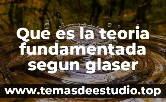 Qué es la teoría legalista 3 Que es la teoria fundamentada segun glaser