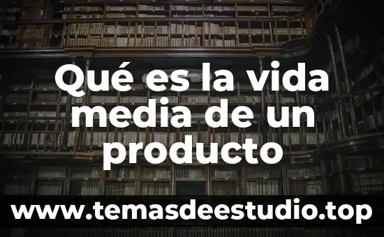 Que es el principio material de vida etica 3 Qué es la vida media de un producto