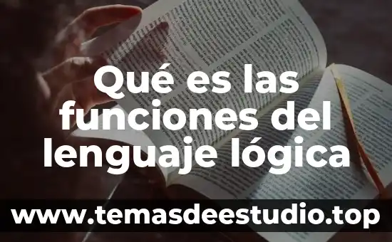 Que es un indicador o lampara 8 Qué es las funciones del lenguaje lógica