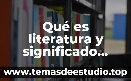 Que es momento de inercia significado 7 Qué es literatura y significado etimológico