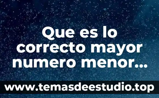 Qué es el número de registro fiscal 5 Que es lo correcto mayor numero menor temperatura