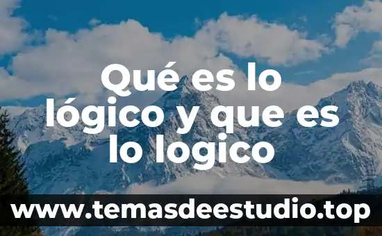 Qué es el pensamiento lógico matemático según Piaget 5 Qué es lo lógico y que es lo logico