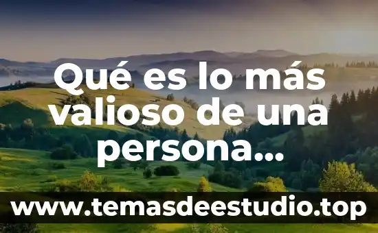 Que es la arquitectura cristiana 4 Qué es lo más valioso de una persona cristiana