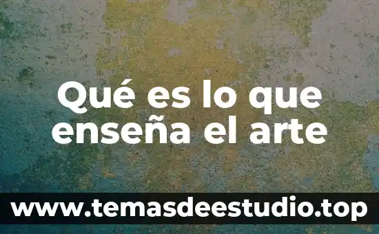 Qué es la mimesis en el arte 7 Qué es lo que enseña el arte