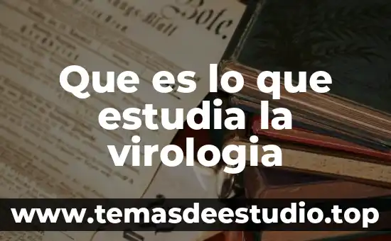 Redistribuci贸n espacial que es 6 Que es lo que estudia la virologia