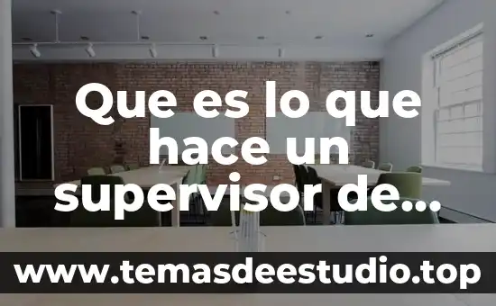 Planta automotriz nissan en aguascalientes que es lo que hace 6 Que es lo que hace un supervisor de fundicion