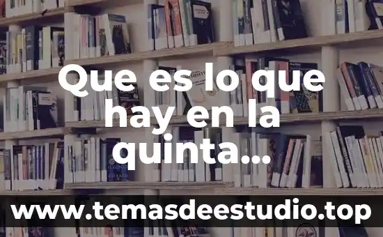 Que es lo que hay en la quinta generacion informatica