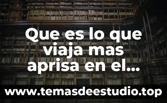 Que es el paradigma sistema mundo 5 Que es lo que viaja mas aprisa en el mundo
