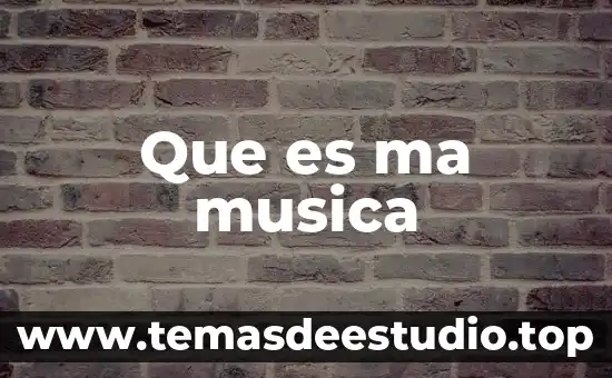 Qué es el ulsimur en la música 5 Que es ma musica