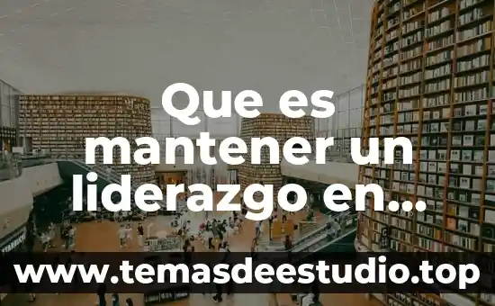 Que es costo indirecto oficina 4 Que es mantener un liderazgo en costo