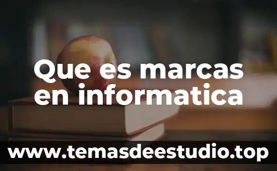 Que es la letra c al lado de las marcas 5 Que es marcas en informatica