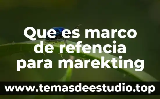 Marco común europeo de referencia que es 5 Que es marco de refencia para marekting