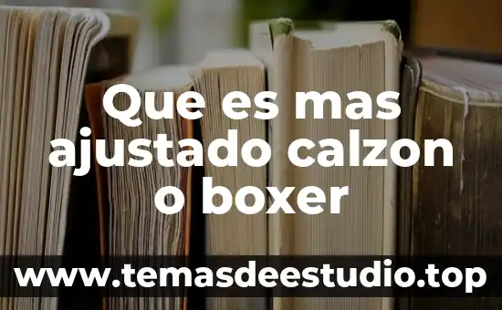 Qué es la depreciación mensual concepto 5 Que es mas ajustado calzon o boxer
