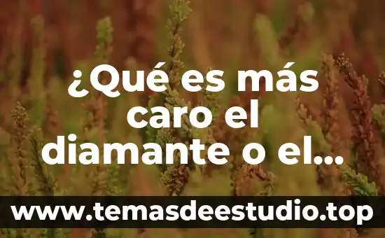 ¿Qué es más caro el diamante o el opalo?