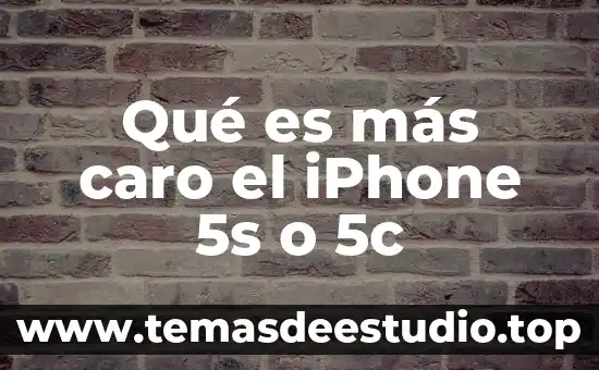 Que es mas caro un aborto o un parto 7 Qué es más caro el iPhone 5s o 5c