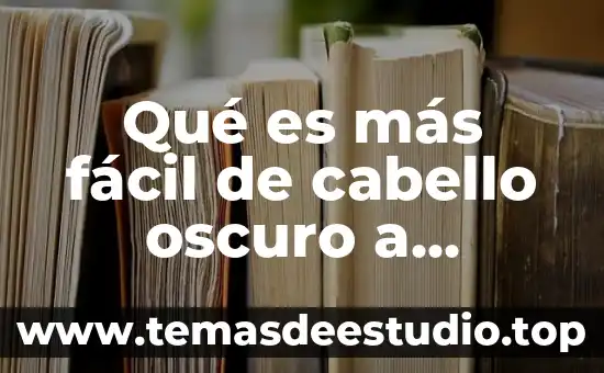 Que es mas facil de tocar la guitarra o piano 5 Qué es más fácil de cabello oscuro a pelirrojo