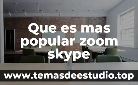 Que es una verbena popular mexicana 6 Que es mas popular zoom skype