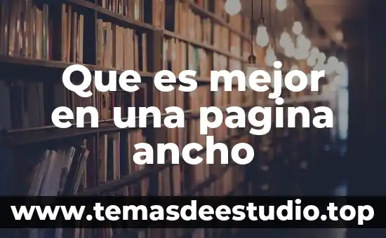 Que es el ancho y largo de figura plana 5 Que es mejor en una pagina ancho