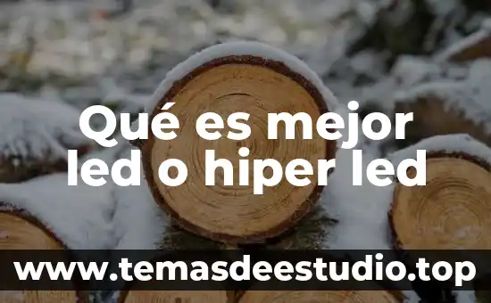 Qué es un diodo led símbolo eléctrico 8 Qué es mejor led o hiper led