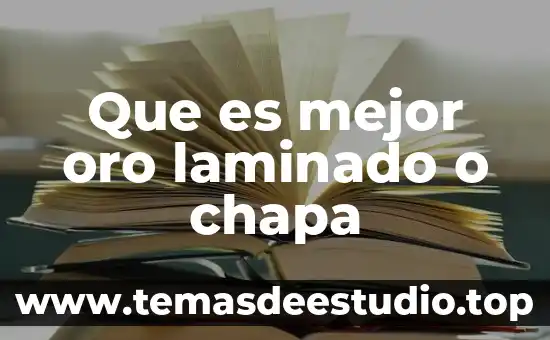 Que es mejor mkv o avi 3 Que es mejor oro laminado o chapa
