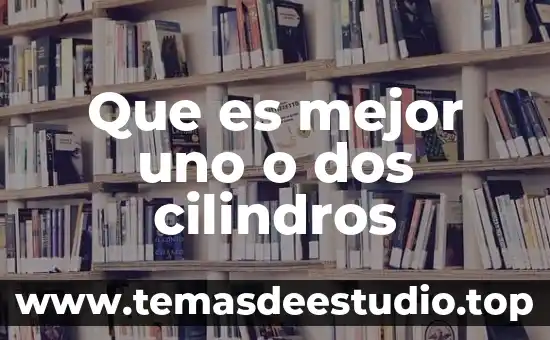 Cuando uno ya no tiene vesícula que es recomendable comer 3 Que es mejor uno o dos cilindros