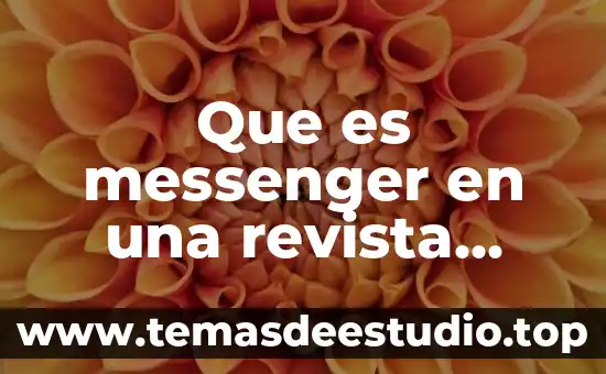 Qué es agravar definición 8 Que es messenger en una revista definicion