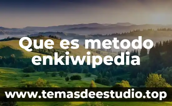 Que es un metodo de cuantificacion directo e inderecto 7 Que es metodo enkiwipedia