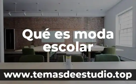 Que es una escolta escolar yahoo 8 Qué es moda escolar