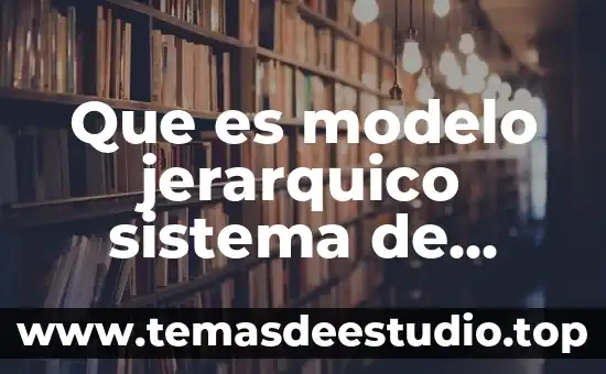 Archivos uuuu.uuuu en memorias que es 3 Que es modelo jerarquico sistema de archivos