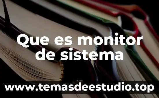 Qué es las funciones del lenguaje lógica 8 Que es monitor de sistema